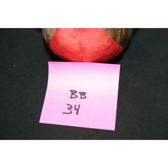 TY Beanie Baby Early Robin Bird 1998 errors rare 4190 brown red - Picture 10 of 10